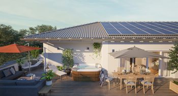 DG W9 Dachterrasse Süd - West