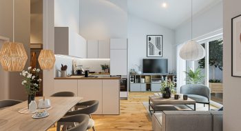 DG W9 Küche - Wohnen - Essen